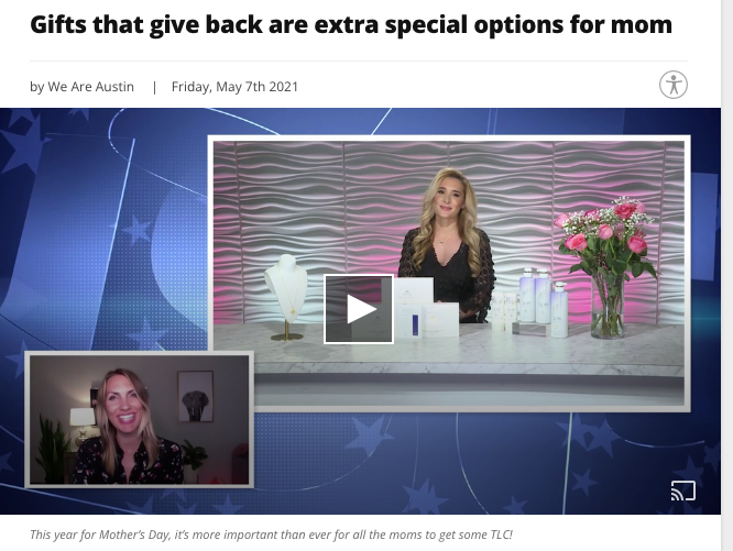 CBS Austin: Gifts that give back are extra special options for mom